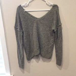 Off the shoulder sweater